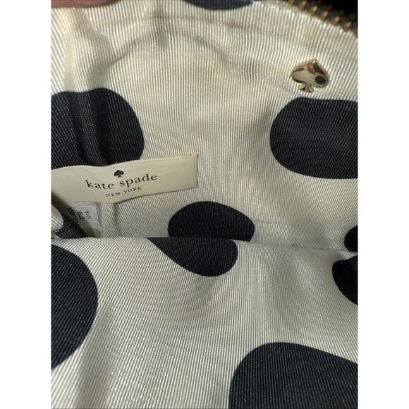 Kate‎ Spade Chelsea Medium Wristlet Pouch Black Saffiano Leather - Picture 6 of 9